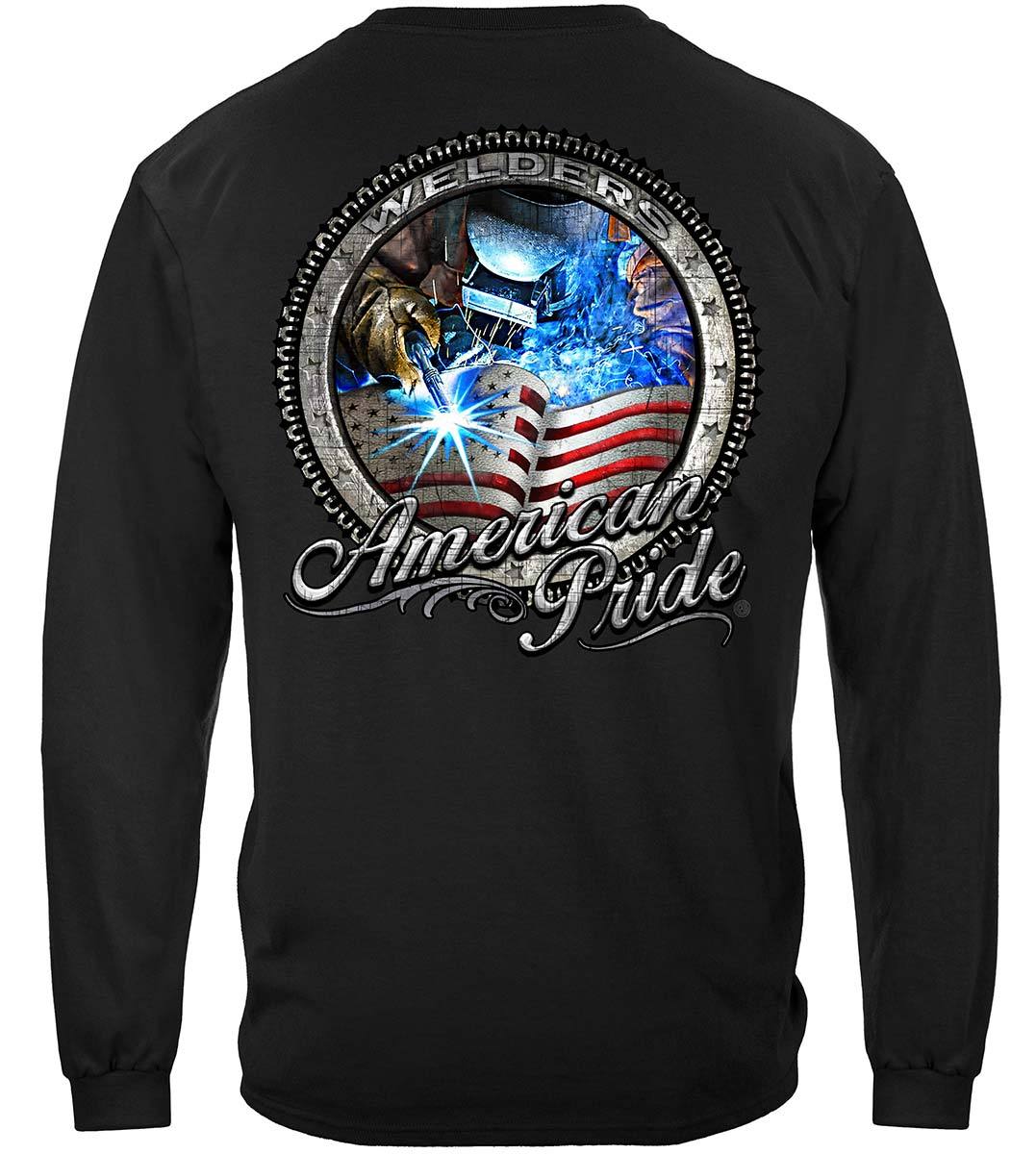 American Pride Welder Premium Hooded Sweat Shirt