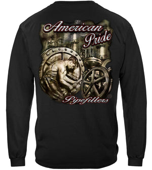 More Picture, American Pride Pipefitters Premium T-Shirt