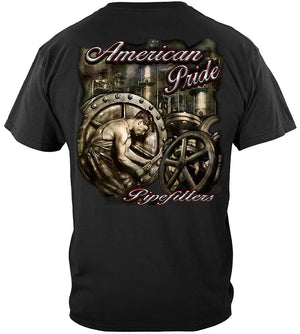 More Picture, American Pride Pipefitters Premium T-Shirt