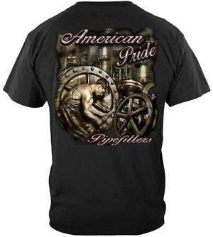 More Picture, American Pride Pipefitters Premium Hooded Sweat Shirt