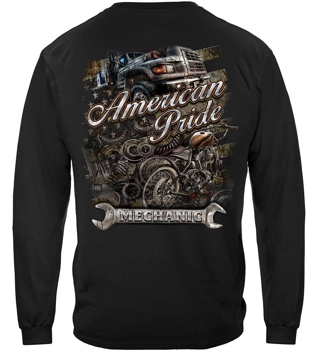 American Pride Mechanic Premium Hooded Sweat Shirt