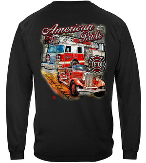 More Picture, American Pride Firefighter Premium T-Shirt
