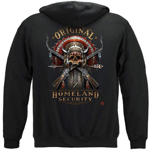More Picture, 2nd Amendment Original Homeland Security Premium Men's Hooded Sweat Shirt