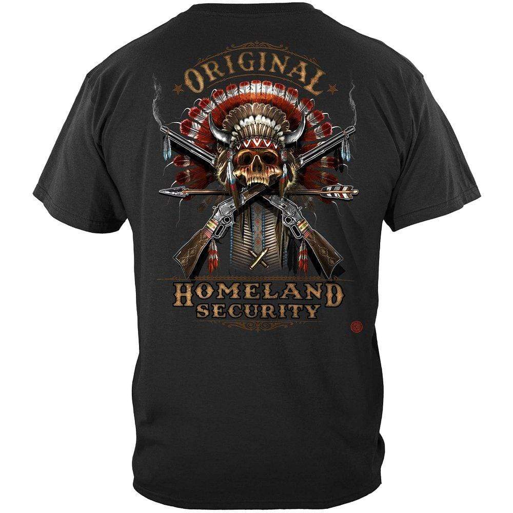2nd Amendment Original Homeland Security Premium Men&#39;s Hooded Sweat Shirt