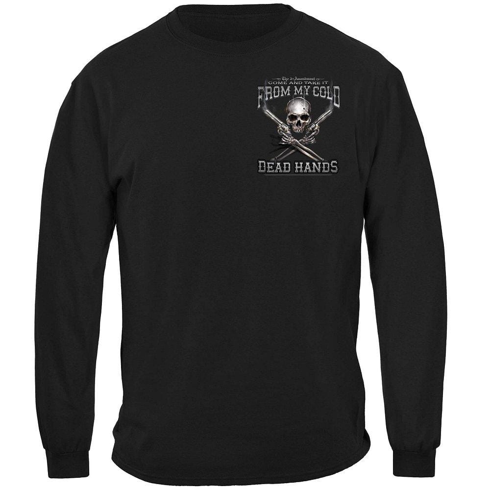 2nd Amendment Come and Take it From My Cold Dead Hands Premium Hooded Sweat Shirt