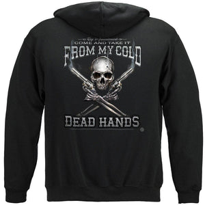 More Picture, 2nd Amendment Come and Take it From My Cold Dead Hands Premium Hooded Sweat Shirt