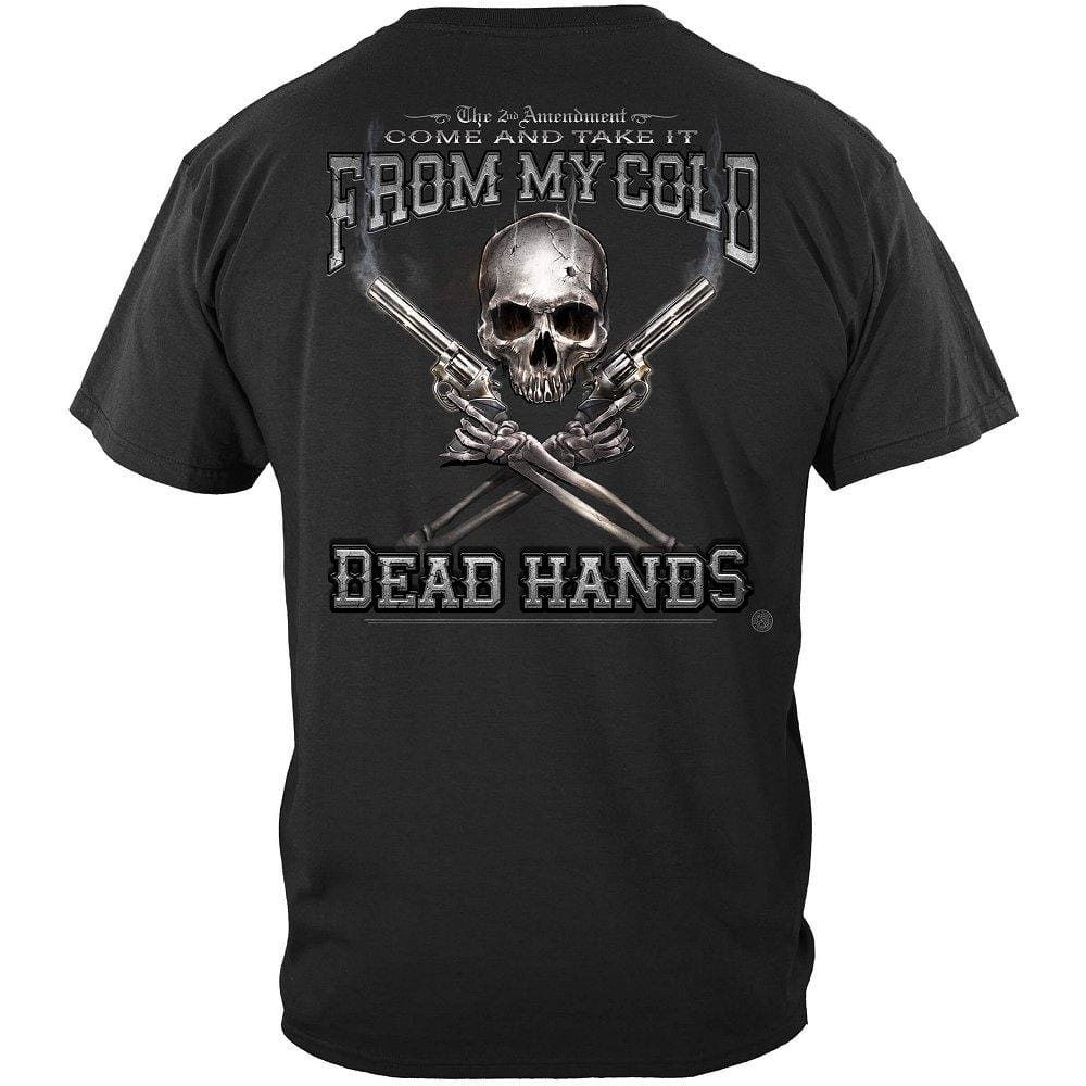 2nd Amendment Come and Take it From My Cold Dead Hands Premium Hooded Sweat Shirt
