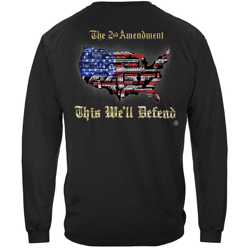 2nd Amendment This We&#39;ll Defend Premium Hooded Sweat Shirt