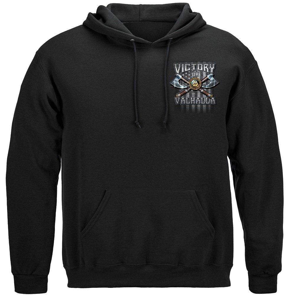 Victory Or Valhalla American Flag Freedom Come and Take it Premium T-Shirt