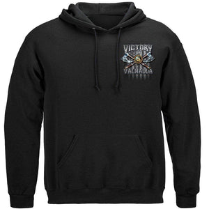 More Picture, Victory Or Valhalla American Flag Freedom Come and Take it Premium T-Shirt