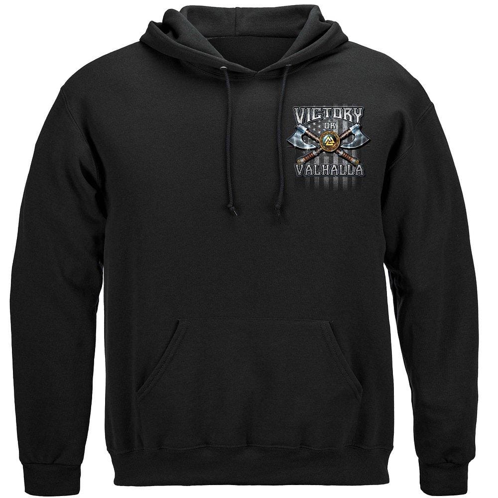 Victory Or Valhalla American Flag Freedom Come and Take it Premium Long Sleeves