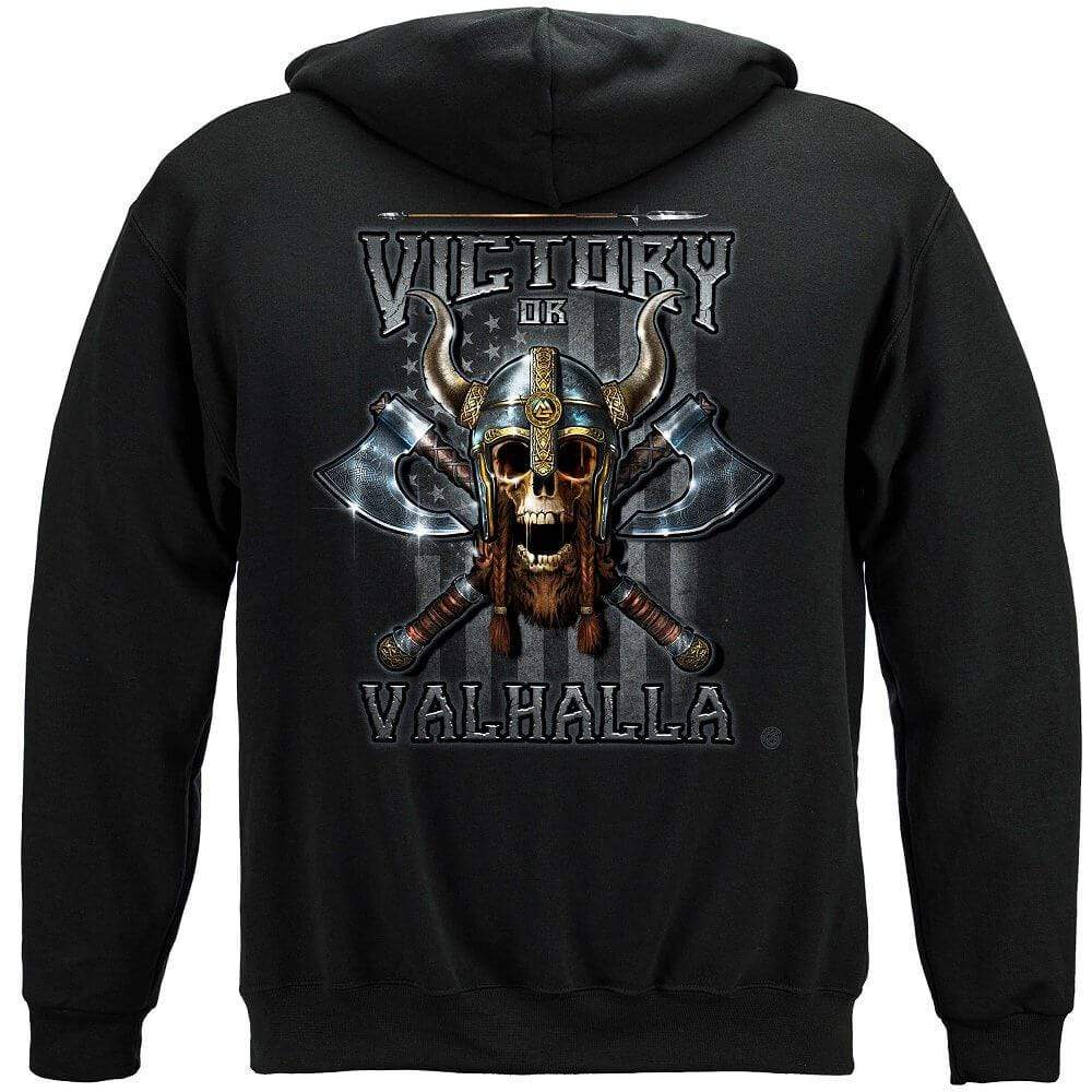 Victory Or Valhalla American Flag Freedom Come and Take it Premium T-Shirt