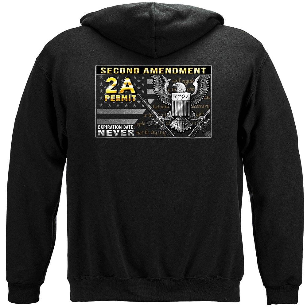 2nd Amendment Gun Permit Premium T-Shirt