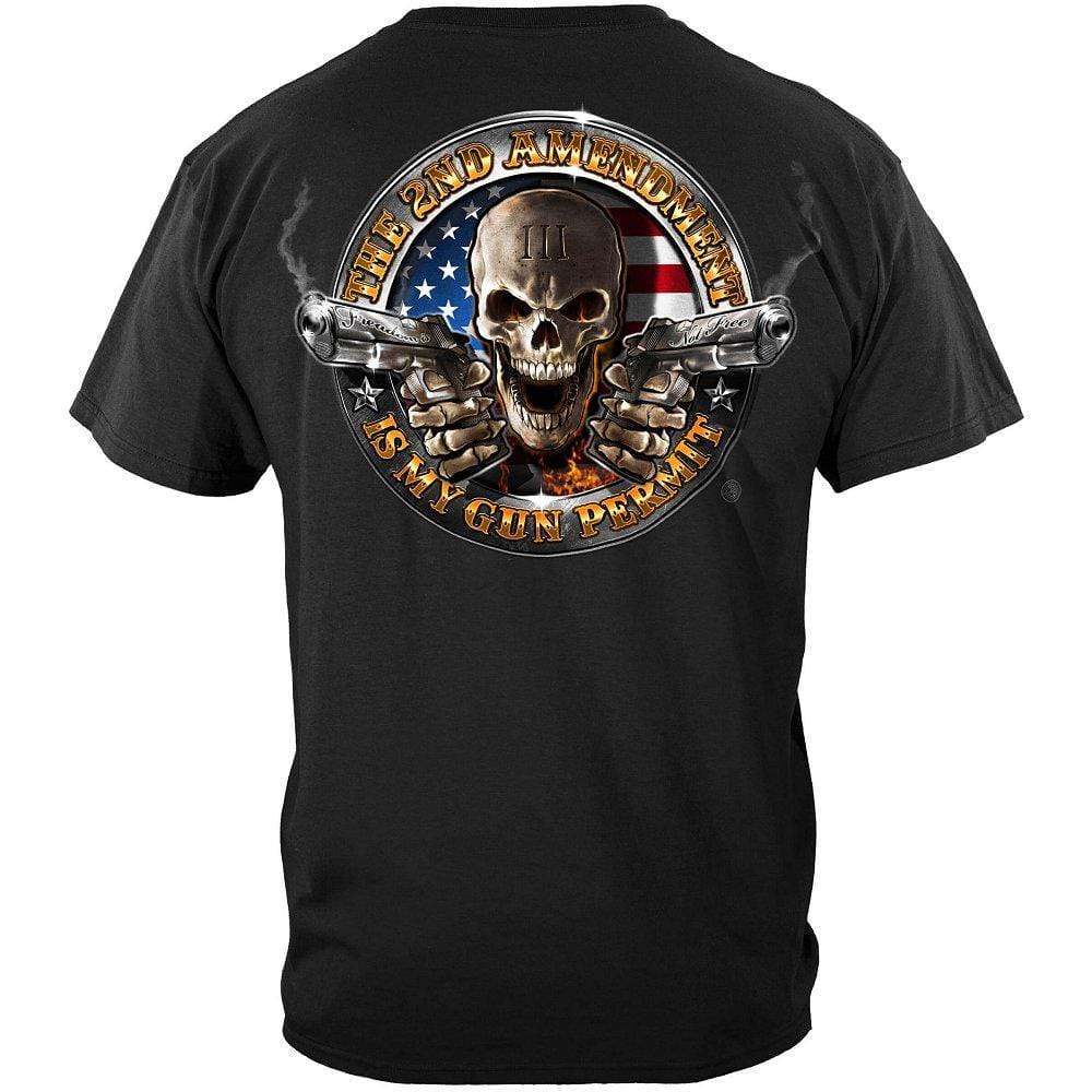 2nd Amendment Is My Gun Permit Premium T-Shirt