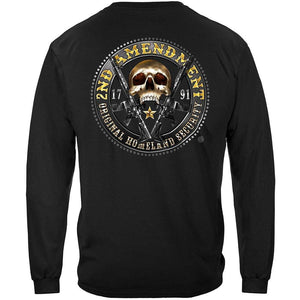 More Picture, 2nd Amendment Homeland Security Premium Long Sleeves