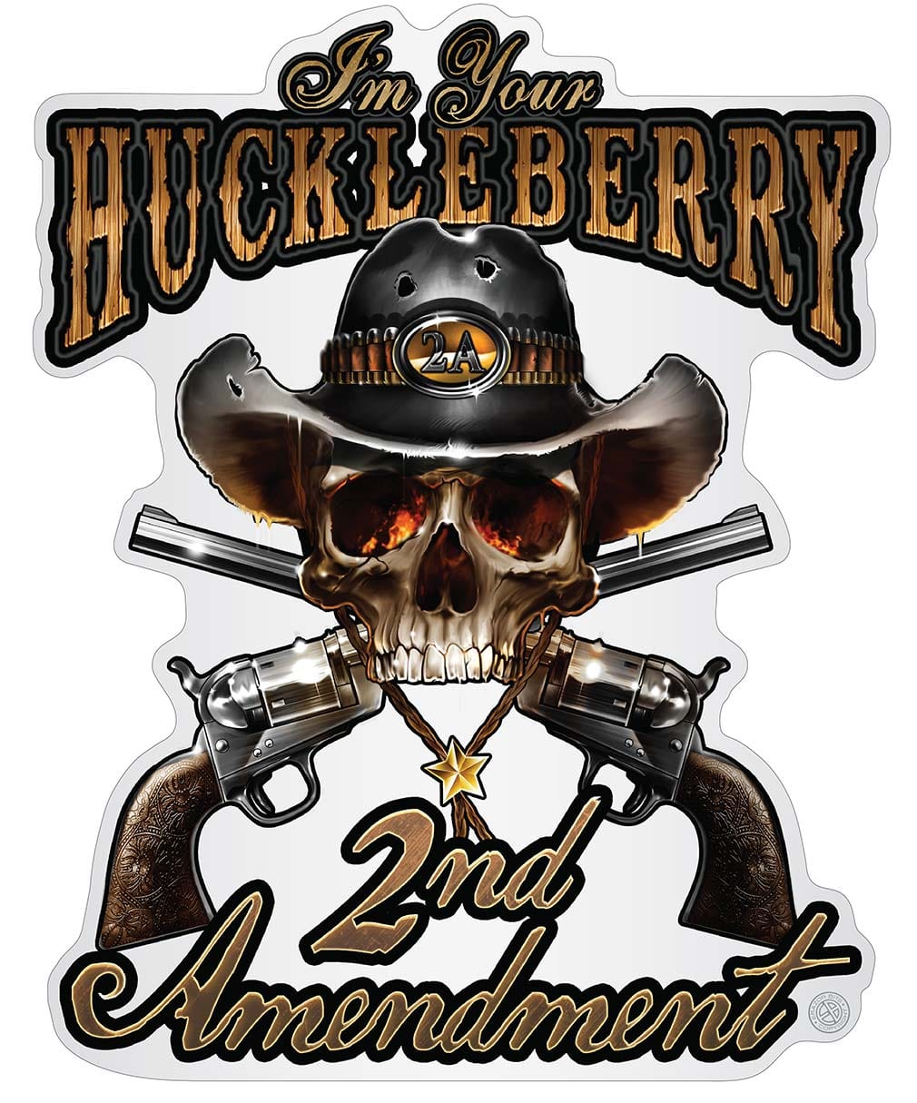 2nd Amendment I Am Your HuckleBerry Premium Reflective Decal