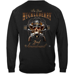 More Picture, 2nd Amendment I Am Your HuckleBerry Premium Hooded Sweat Shirt