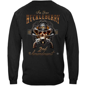 More Picture, 2nd Amendment I Am Your HuckleBerry Premium Long Sleeves