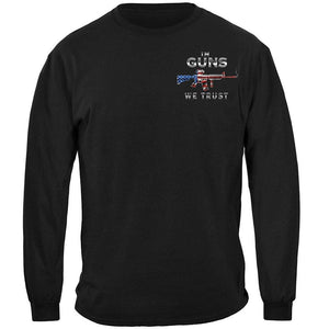More Picture, 2nd Amendment In Guns We Trust Premium Hooded Sweat Shirt