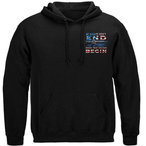 More Picture, 2nd Amendment My Rights Don't end Premium T-Shirt
