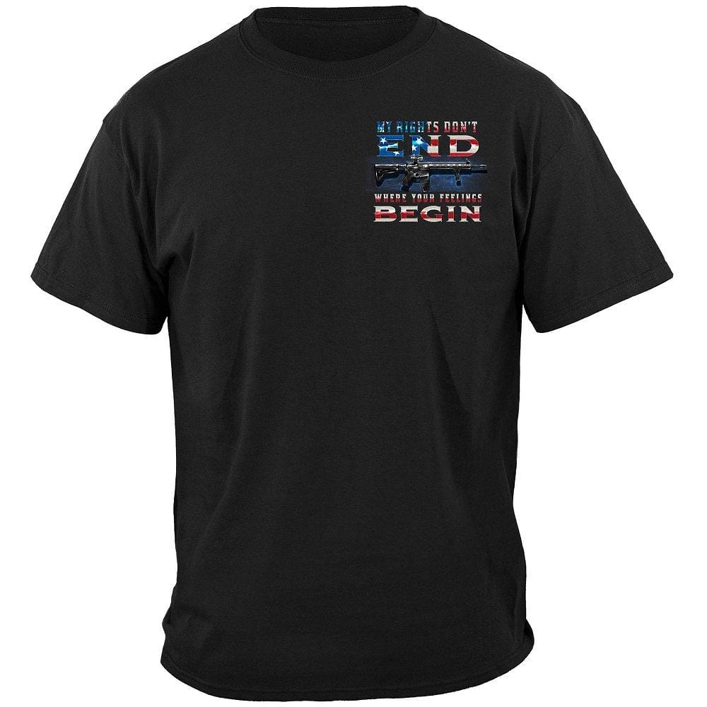 2nd Amendment My Rights Don&#39;t end Premium T-Shirt