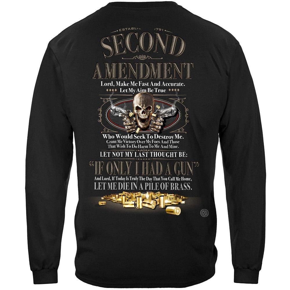 2nd Amendment If Only I Had a Gun Premium Hooded Sweat Shirt