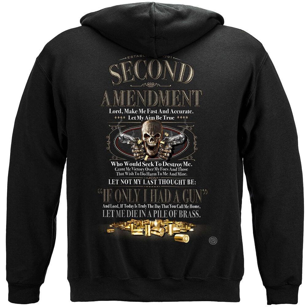 2nd Amendment If Only I Had a Gun Premium Hooded Sweat Shirt