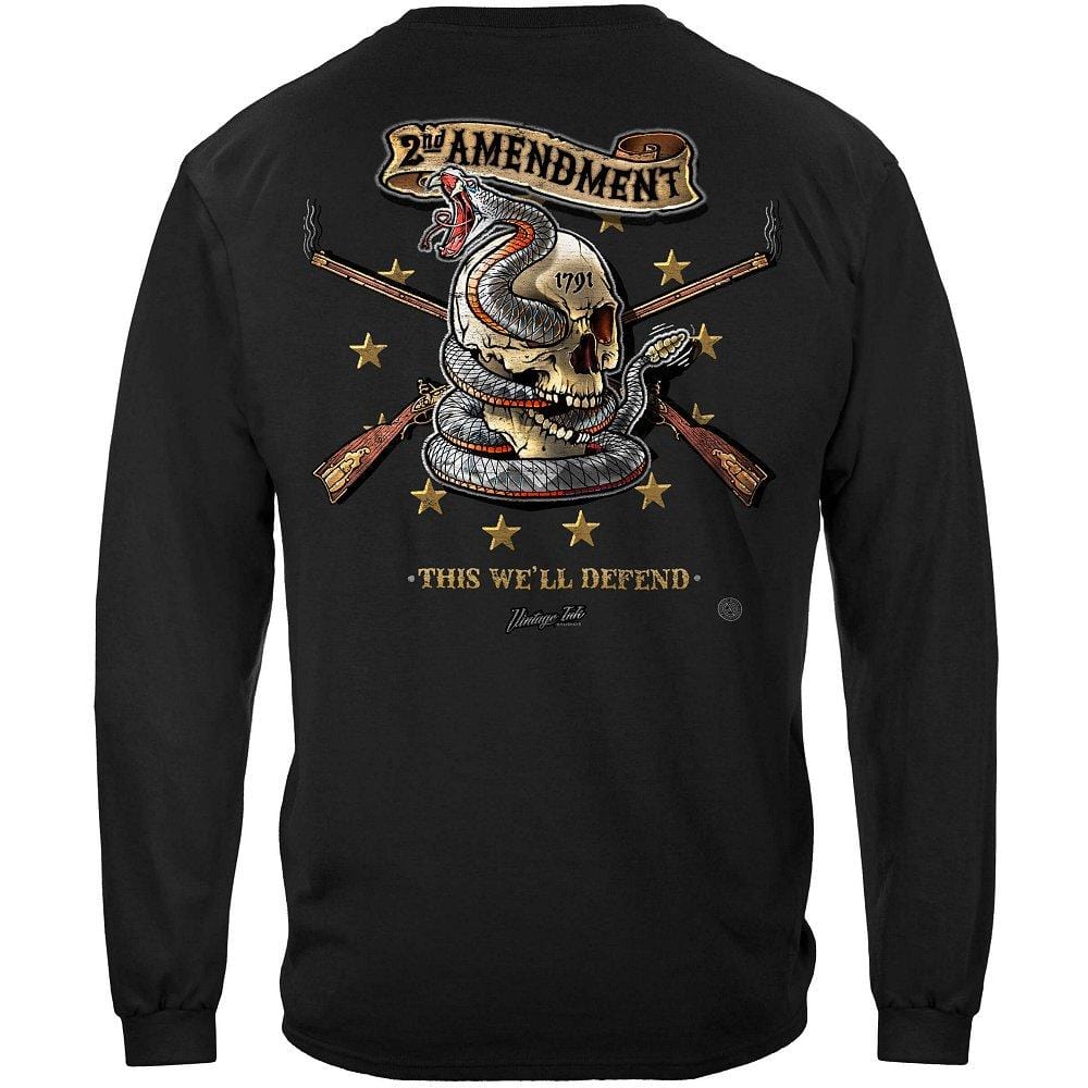 2nd Amendment Tattoo This We&#39;ll Defend Premium T-Shirt
