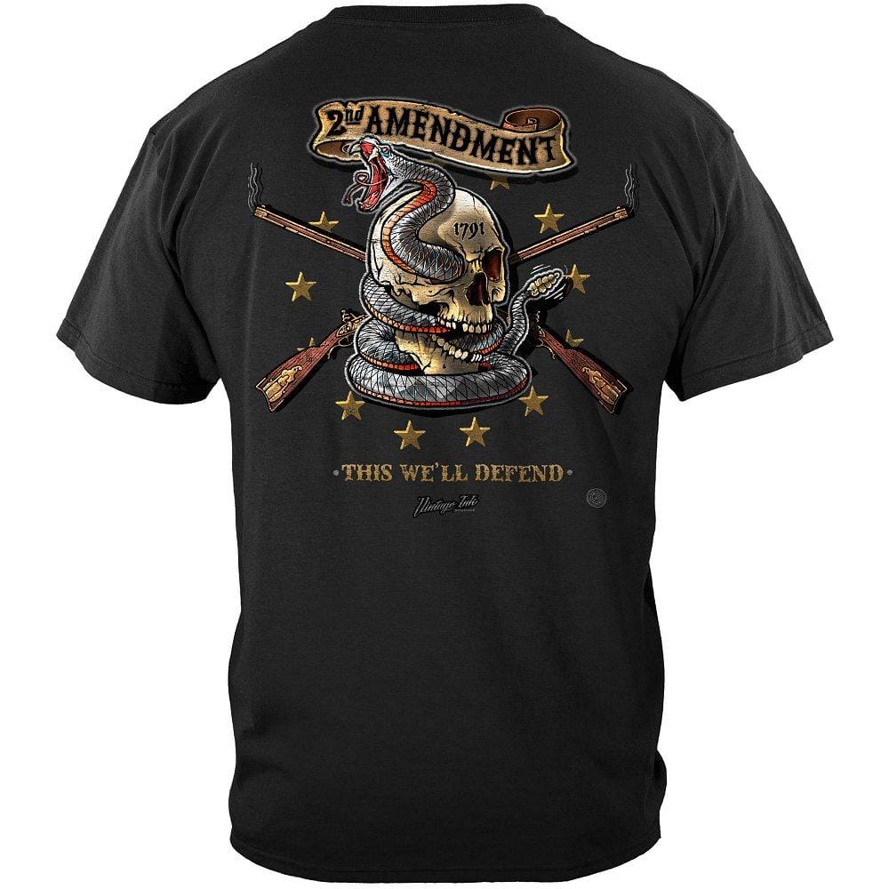 2nd Amendment Tattoo This We&#39;ll Defend Premium T-Shirt