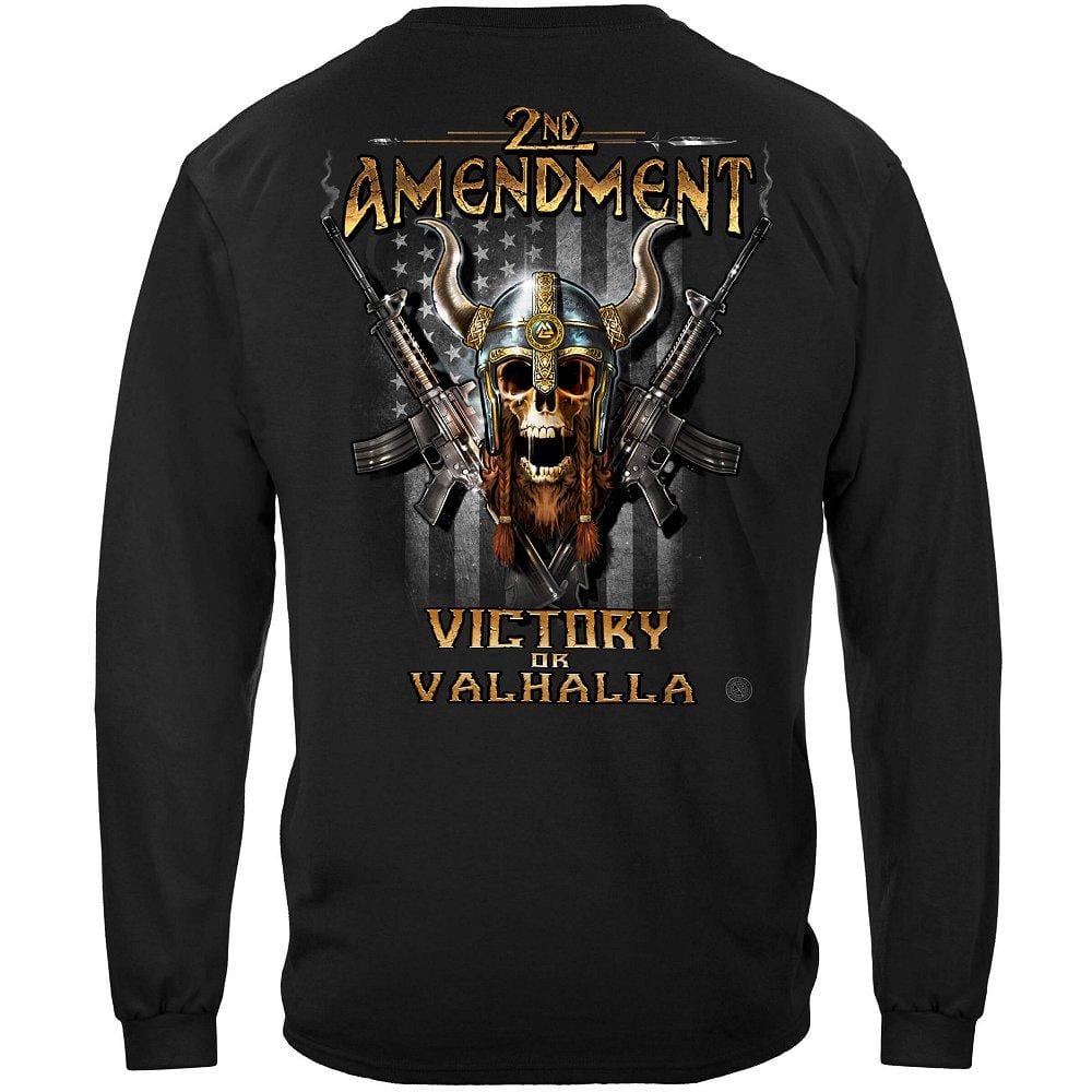 2nd Amendment Viking Warrior Premium Hooded Sweat Shirt