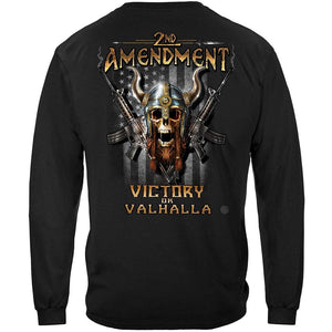 More Picture, 2nd Amendment Viking Warrior Premium Hooded Sweat Shirt