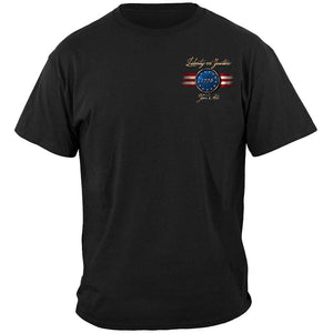 More Picture, Patriotic 1776 Betsy Ross Flag Liberty and Justice For All Premium T-Shirt
