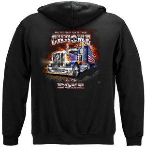More Picture, Trucker CTTB American Night Train Premium Long Sleeves