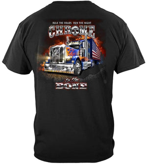 More Picture, Trucker CTTB American Night Train Premium Hooded Sweat Shirt