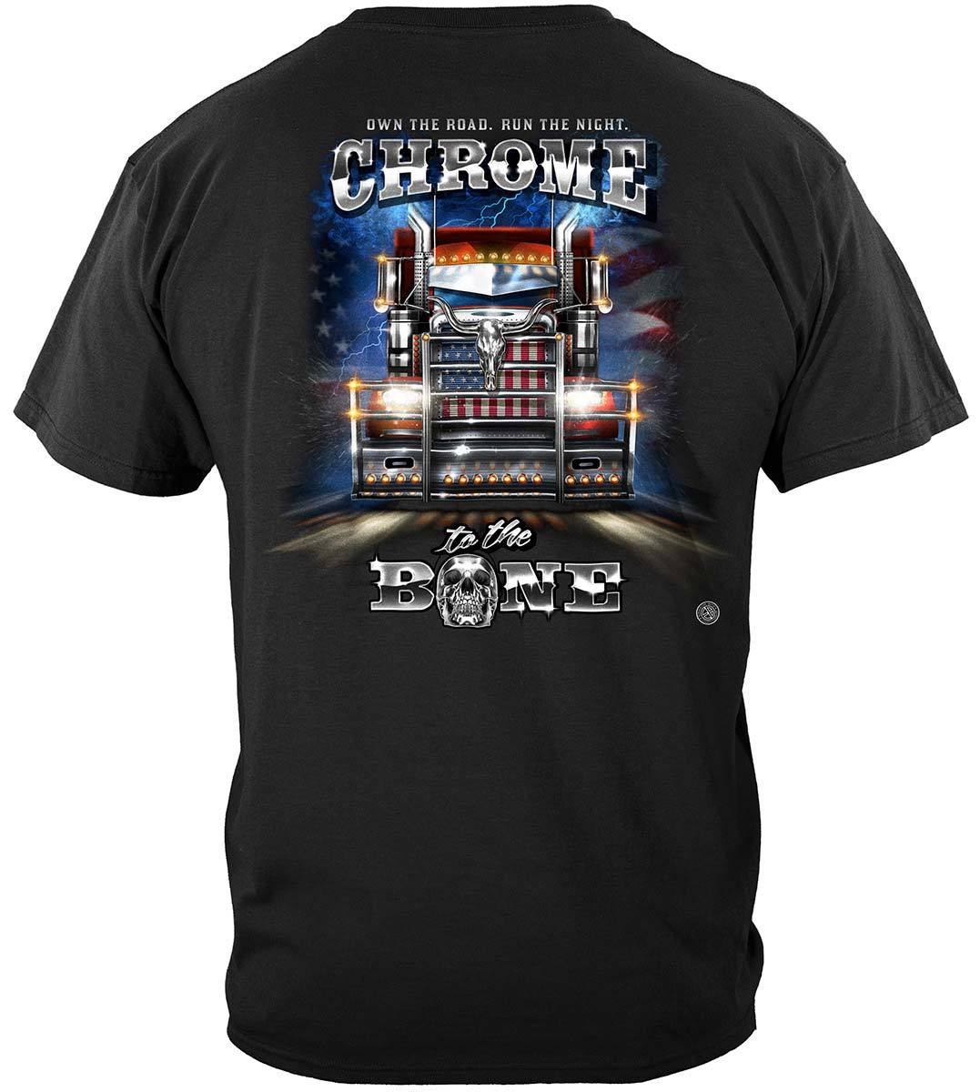 Trucker CTTB Big Rig Brush Guard Premium Hooded Sweat Shirt