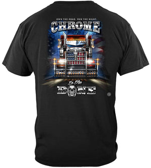 More Picture, Trucker CTTB Big Rig Brush Guard Premium Hooded Sweat Shirt