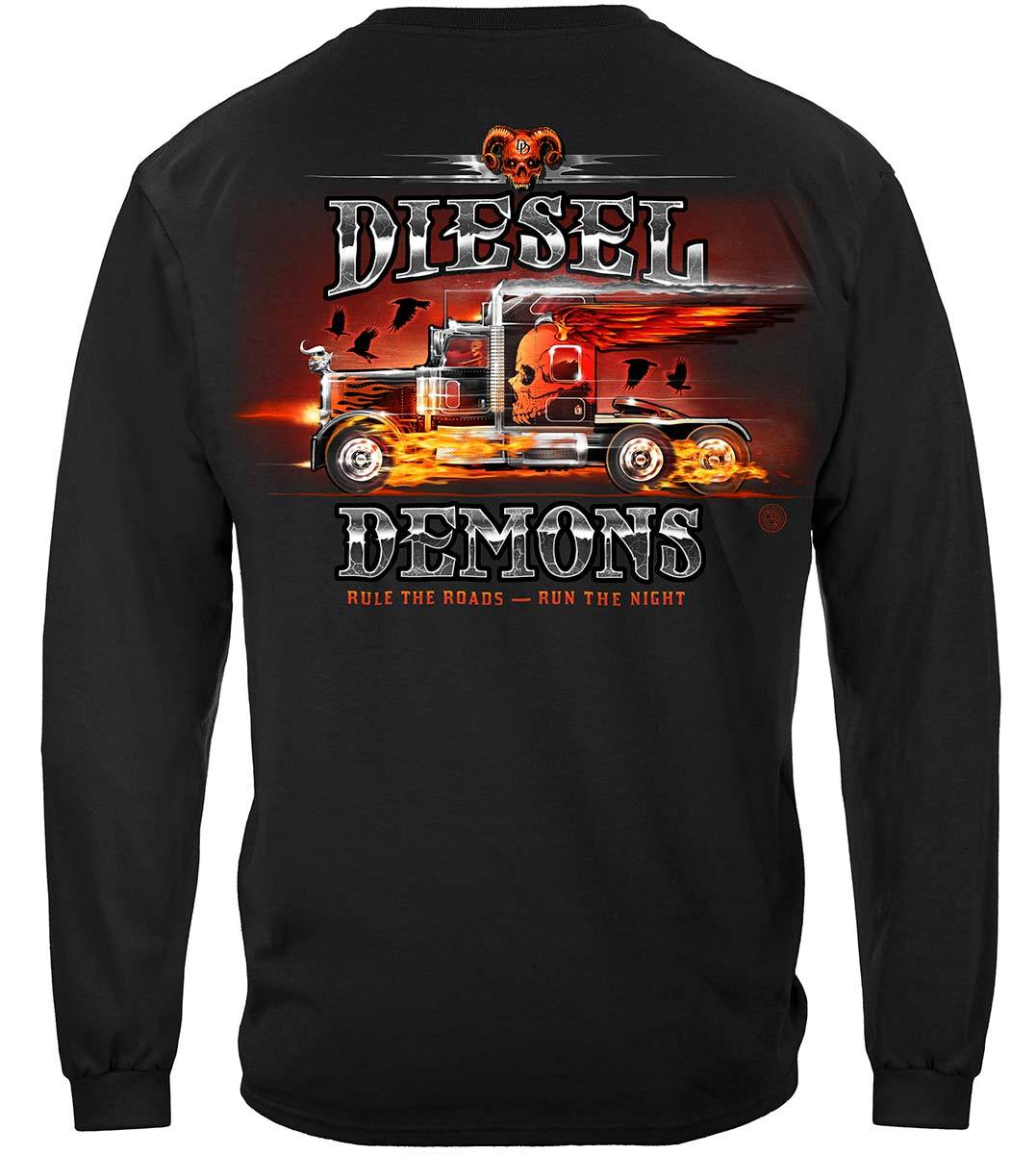 Trucker CTTB Diesel Demon Premium Long Sleeves