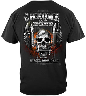 More Picture, Trucker CTTB Diesel Runs Deep Premium Hooded Sweat Shirt