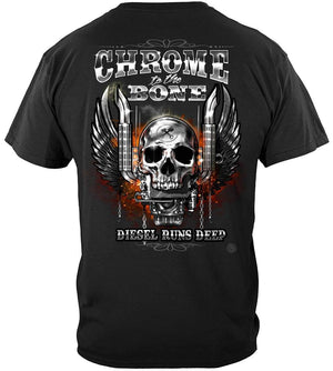 More Picture, Trucker CTTB Diesel Runs Deep Premium T-Shirt
