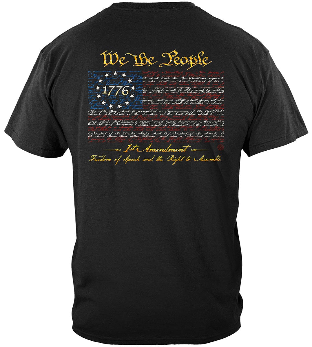 1st Amendment Betsy Ross Flag We the People Premium T-SHIRT