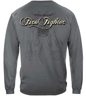 More Picture, Elite Breed Elite Firefighter Premium Hooded Sweat Shirt