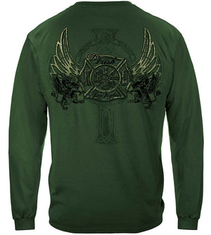 More Picture, Elite Breed Irish Firefighter Premium Long Sleeves