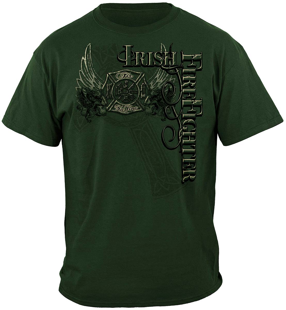 Elite Breed Irish Firefighter Premium Hooded Sweat Shirt
