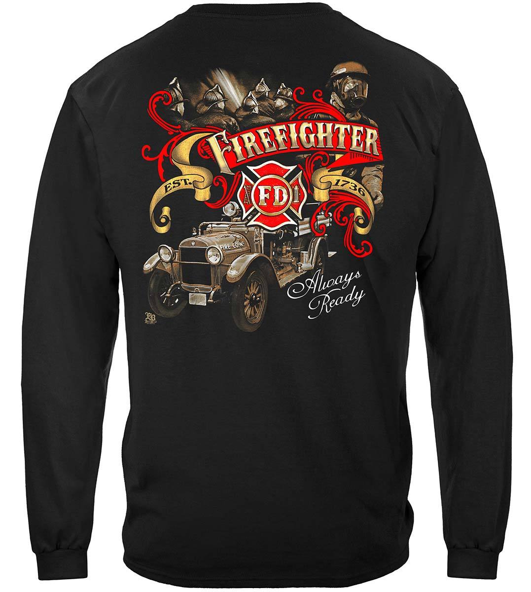Elite Breed Antique Fire Dept Premium T-Shirt
