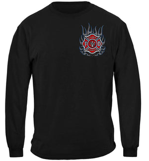 More Picture, Elite Breed Chrome Eagle Firefighter Premium T-Shirt