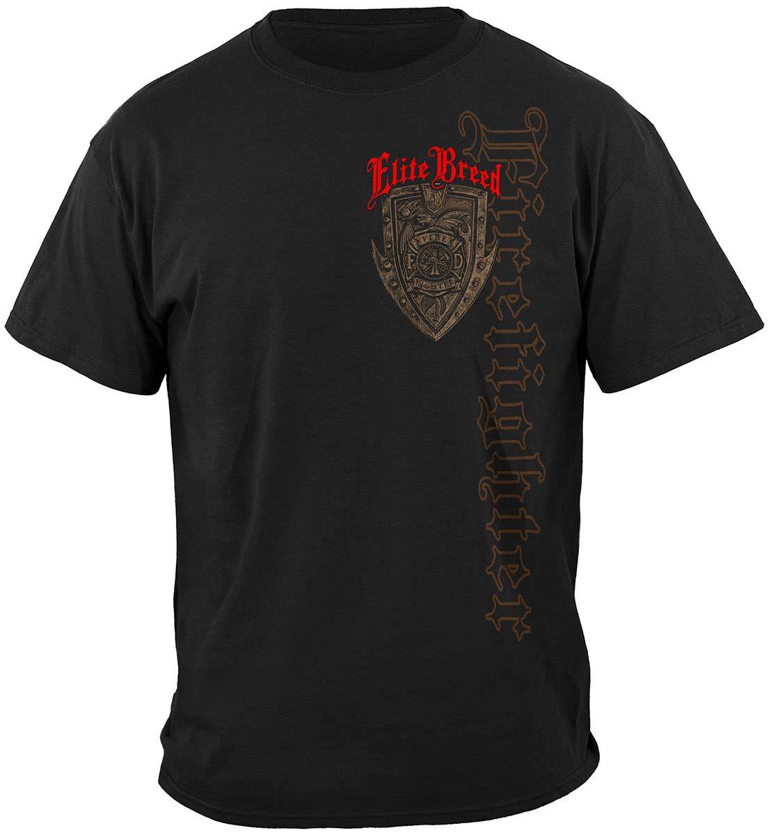 Elite Breed Firefighter Borne Or Your Not Premium Hooded Sweat Shirt