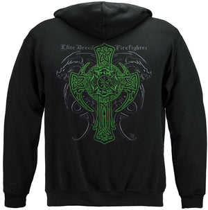 More Picture, Elite Breed Irish Dragon Premium Hooded Sweat Shirt