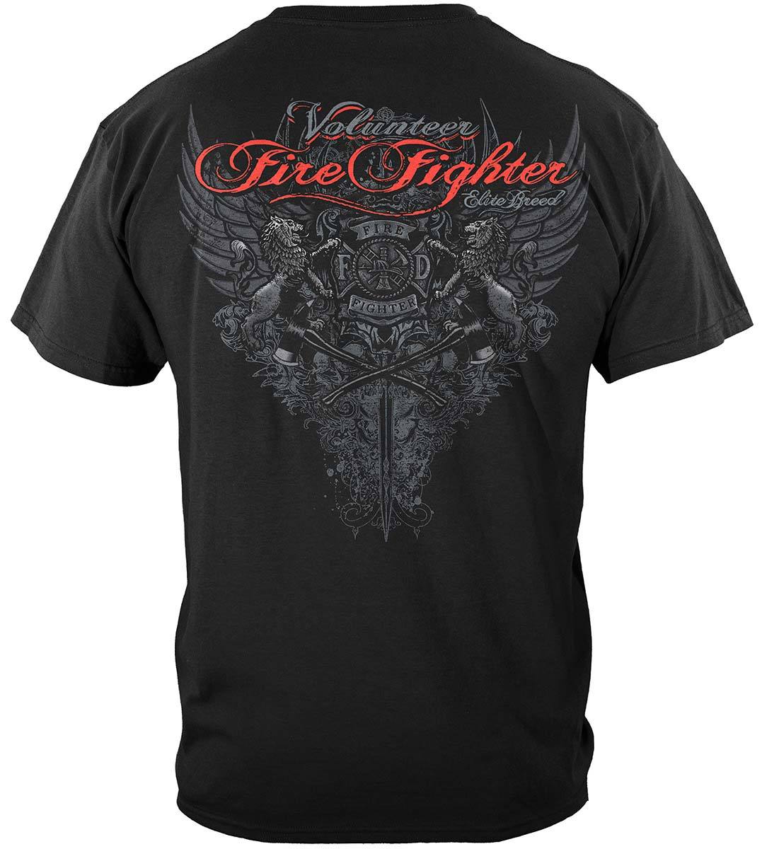Elite Breed Volunteer Firefighter Premium T-Shirt