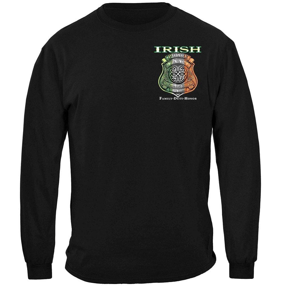 Elite Breed Irish American Police Premium Hooded Sweat Shirt