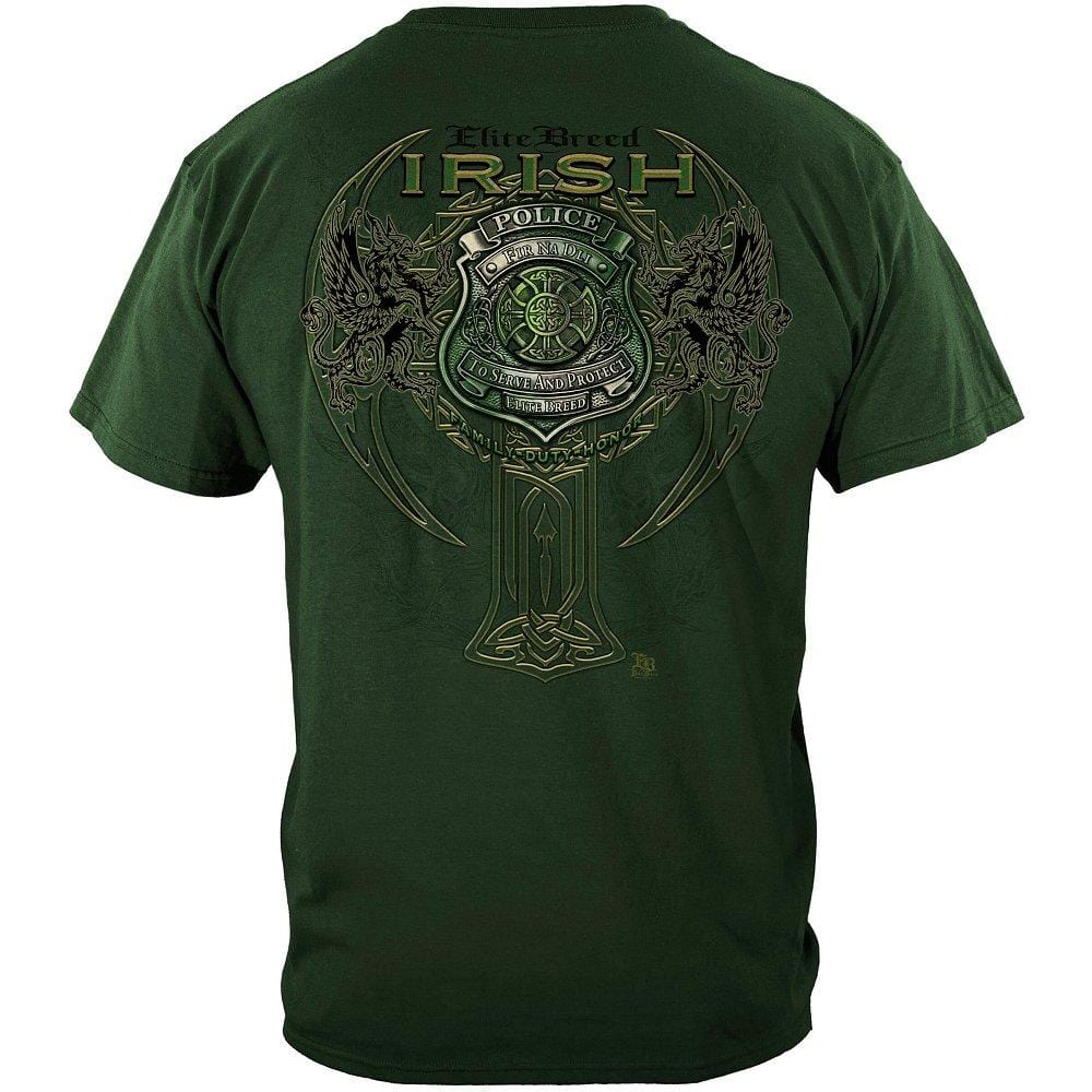 Elite Breed Irish Police FIR NA DLI Premium Hooded Sweat Shirt